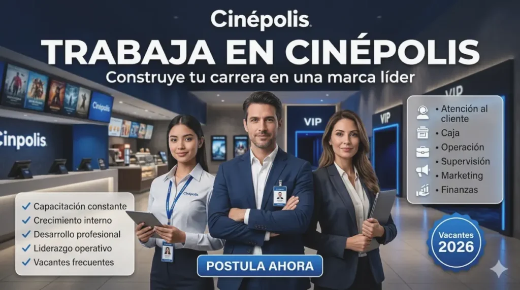 trabajar en cinepolis