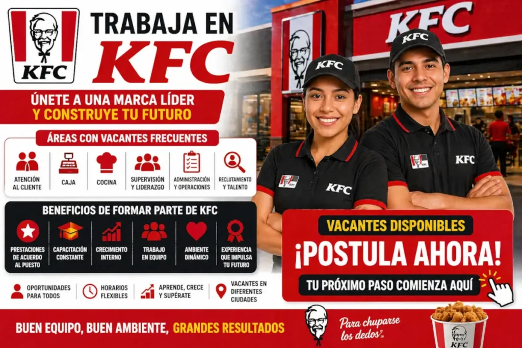 trabajar en kfc