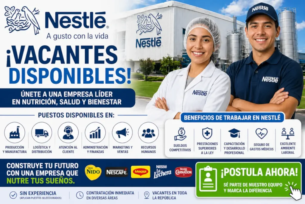 trabajar en nestle