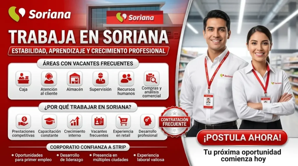 trabajar en soriana