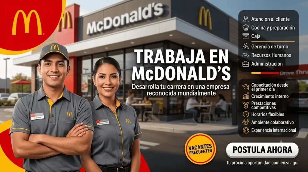 Trabajar en mcdonalds